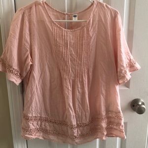 Dust pink blouse